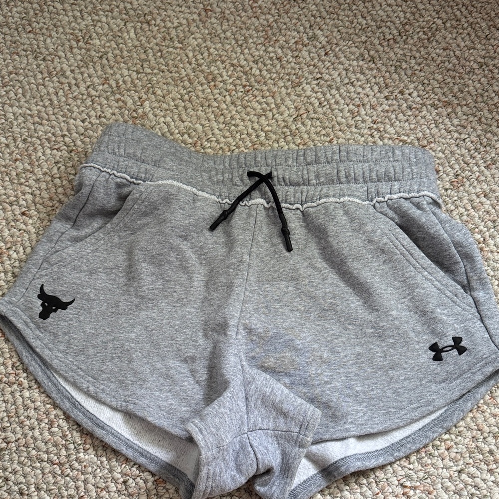 Under Armour Women's Athletic Gray Sweat Shorts